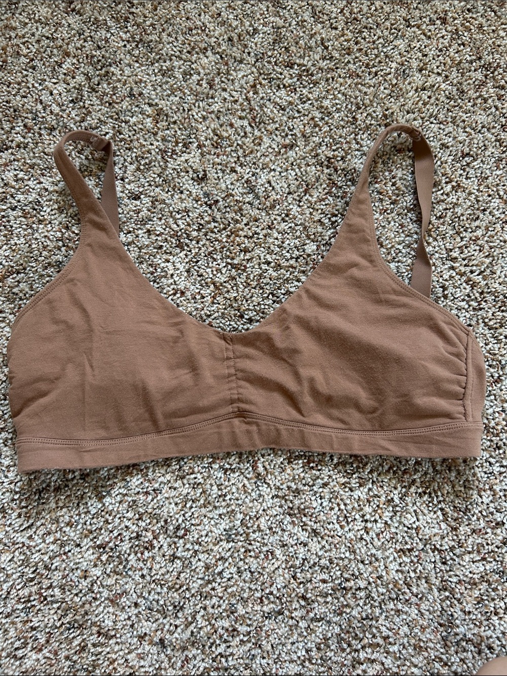 Lands' End Wireless Bralette in Brown